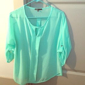 Teal Blouse